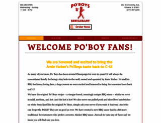 poboysurbana.com screenshot