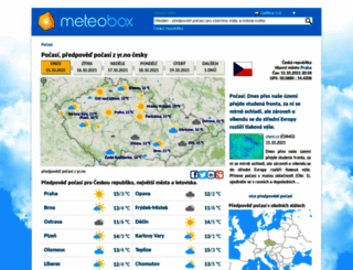 pocasi-online.cz screenshot