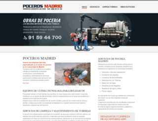poceros-madrid.com screenshot