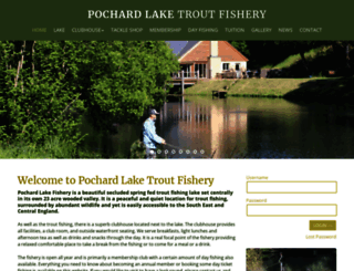 pochardlakefishing.co.uk screenshot