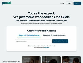 pocial.com screenshot