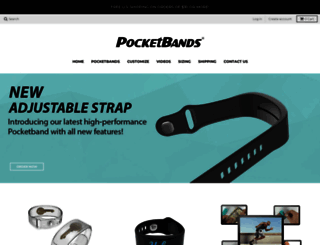 pocketbands.com screenshot