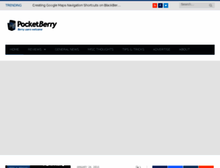 pocketberry.com screenshot