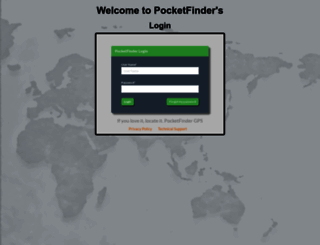 pocketfinder.net screenshot