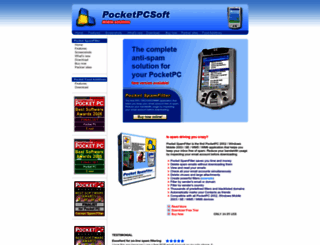 pocketpcsoft.com screenshot