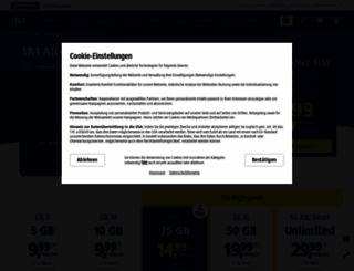 pocketweb.1und1.de screenshot