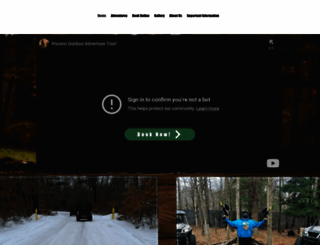 poconooutdooradventuretours.com screenshot