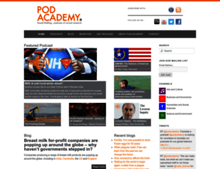 podacademy.org screenshot