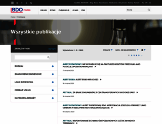 podatkirachunkowosc.bdo.pl screenshot