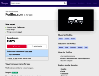 podbus.com screenshot