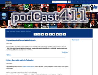 podcast411.libsyn.com screenshot