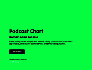 podcastchart.com screenshot
