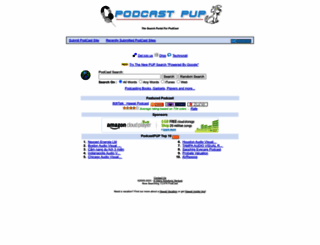 podcastpup.com screenshot