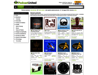 podcastunited.com screenshot