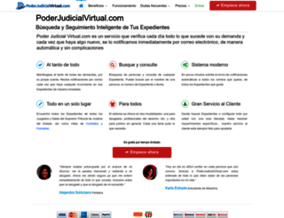 poderjudicialvirtual.com screenshot
