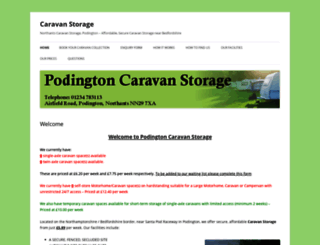podingtoncaravans.co.uk screenshot