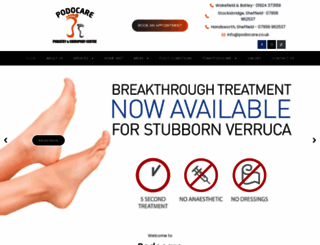 podocare.co.uk screenshot