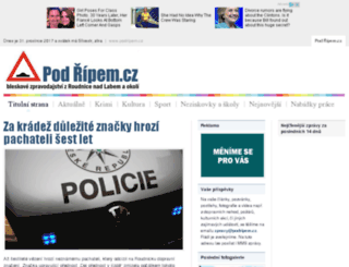 podripem.cz screenshot