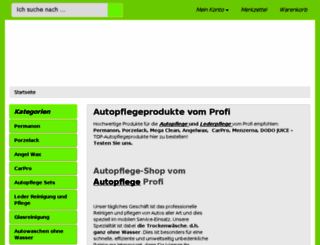 podscharly-autopflege.de screenshot