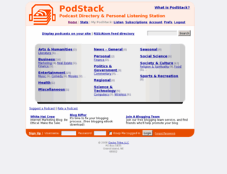 podstack.com screenshot
