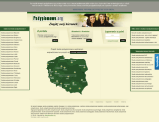 podyplomowe.org screenshot