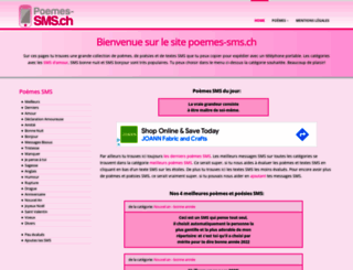 poemes-sms.ch screenshot