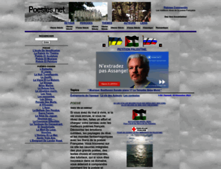 poesies.net screenshot