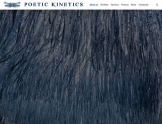 poetickinetics.com screenshot