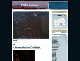 poetiesognatori.com screenshot