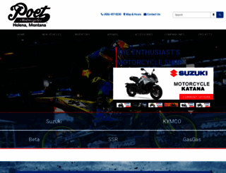 poetmotorcycles.net screenshot