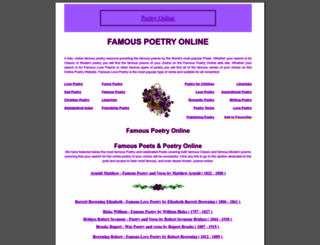 poetry-online.org screenshot