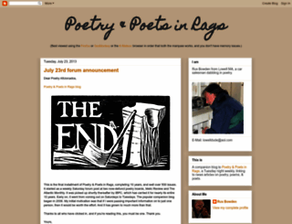 poetryandpoetsinrags.blogspot.com screenshot