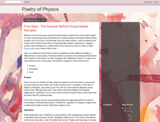poetryofphysics.blogspot.com screenshot