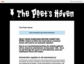 poetshaven.submittable.com screenshot