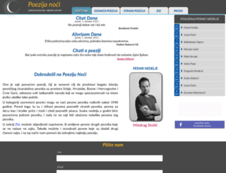 poezijanoci.com screenshot