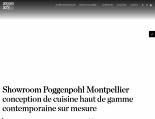 poggenpohl-montpellier.com screenshot