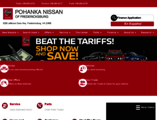 pohanka-nissan.com screenshot