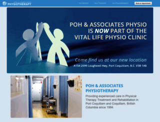 pohphysio.com screenshot