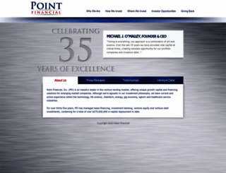 pointfin.com screenshot