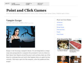 pointnclickgames.com screenshot