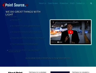 pointsource-inc.com screenshot