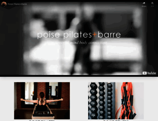 poisepilatesbarre.com screenshot