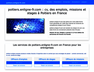 poitiers.enligne-fr.com screenshot