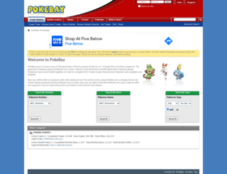 pokebay.com screenshot