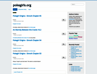pokegirls.org screenshot