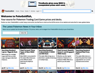 pokegoldfish.com screenshot