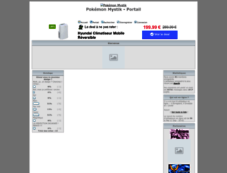 pokemon-mystik.forumpro.fr screenshot