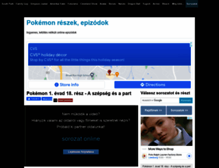 pokemon.rajzfilmreszek.info screenshot
