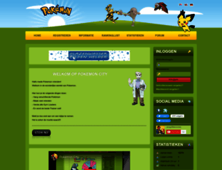 pokemoncity.nl screenshot