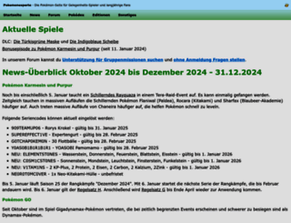 pokemonexperte.de screenshot